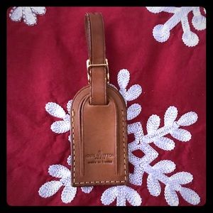 Lv Authentic Luggage Tag